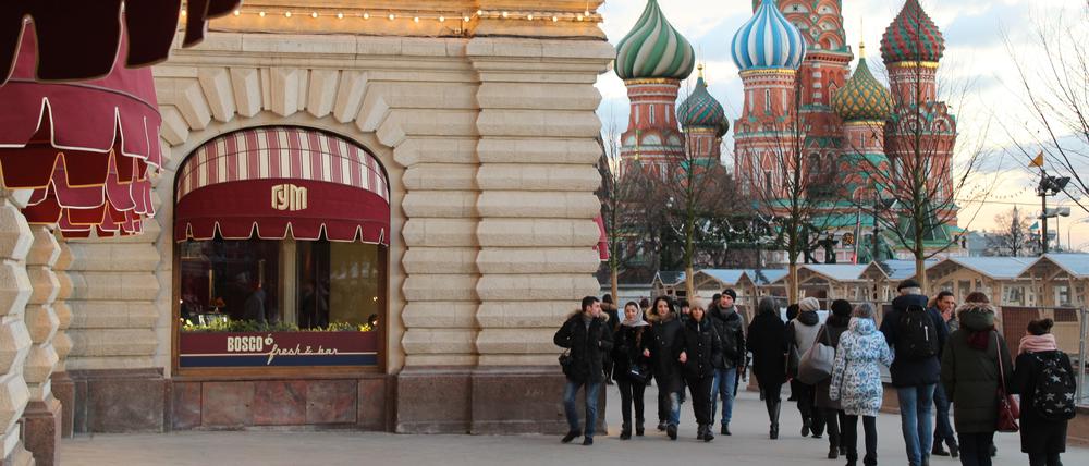 Die Sanktionen des Westens sind in Russland immer deutlicher spürbar.