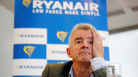 Der langjährige Chef der irischen Fluglinie Ryanair: Michael O’Leary (Archivfoto von 2018).