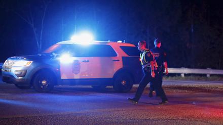 Die Polizei war am Donnerstagabend bei einem Schusswaffenangriff im Einsatz.