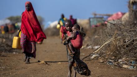 In Somalia herrscht eine große Dürre.