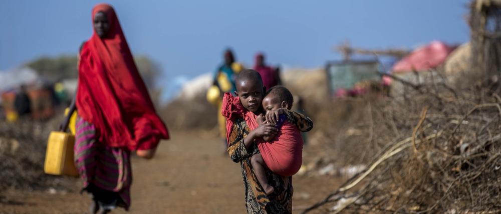 In Somalia herrscht eine große Dürre.
