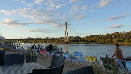 Die Weichsel in Warschau.