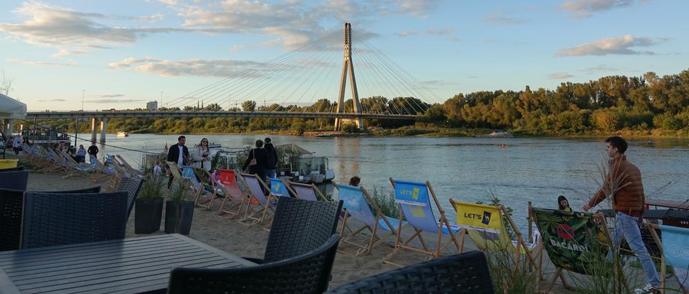 Die Weichsel in Warschau.