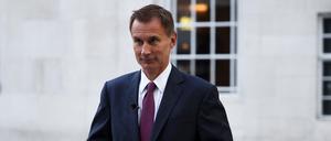 Der britische Finanzminister Jeremy Hunt.