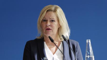 Innenministerin Nancy Faeser.