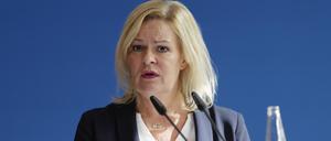 Innenministerin Nancy Faeser.