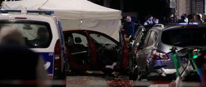 Polizeiautos in Paris. (Symbolbild)