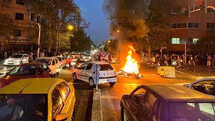 Proteste im Iran. 