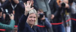 Schwedens scheidende Ministerpräsidentin Magdalena Andersson