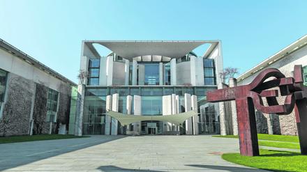 Das Bundeskanzleramt in Berlin.