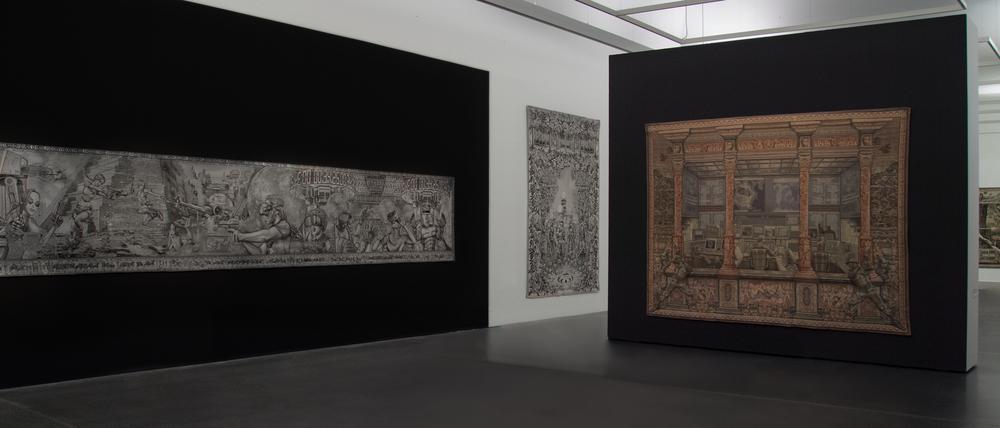 Margaret Eicher, „Battle:Reloaded“, zur Ausstellung im Kunstmuseum Moritzburg in Halle.