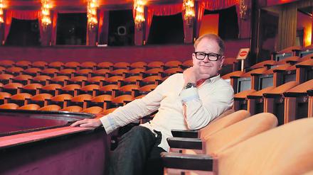 Guntbert Warns, Intendant des Renaissance Theater Berlin. 
Foto:  Sven Darmer