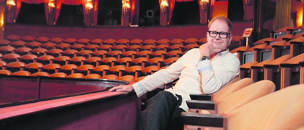 Guntbert Warns, Intendant des Renaissance Theater Berlin. 
Foto:  Sven Darmer