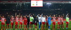 Zumindest die Union-Fans träumen von der Deutschen Meisterschaft.