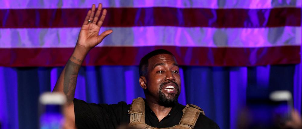 Der Rapper Kanye West (Archivbild)