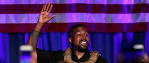 Der Rapper Kanye West (Archivbild)