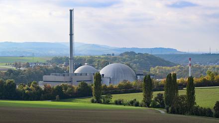 Das Kernkraftwerk Neckarwestheim – hier im Oktober 2022. 
