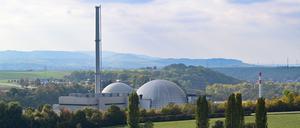 Das Kernkraftwerk Neckarwestheim – hier im Oktober 2022. 
