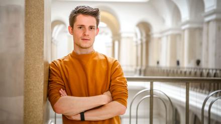Louis Krüger, schulpolitischer Sprecher der Grünen-Fraktion Berlin