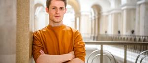 Louis Krüger, schulpolitischer Sprecher der Grünen-Fraktion Berlin