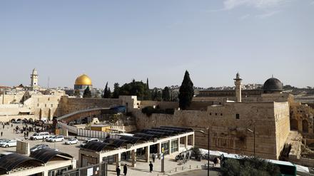 Blick auf Jerusalem.