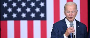 Für US-Präsident Biden könnte es am 8. November knapp werden.