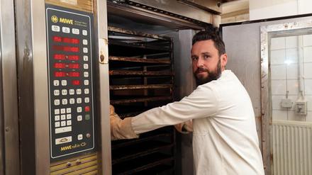 Bäcker wie der Potsdamer Andreas Schröter gehören zu den besonders energieintensiven Handwerksfirmen.