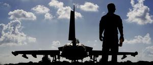 Ein britischer Soldat.