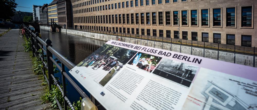 Für Planungen des Projekts Flussbad flossen nach Angaben des Senats aus dem Sommer bereits annähernd sechs Millionen Euro aus Bundes- und Landesmitteln.