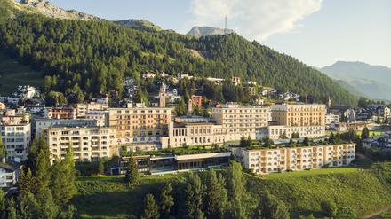 Die Außenansicht des Hotel Kulm.