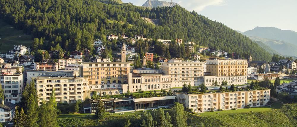 Die Außenansicht des Hotel Kulm.