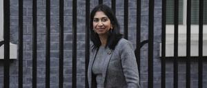 Suella Braverman, die britische Innenministerin, steht für einen rigorosen Kurs in der Flüchtlingspolitik.
