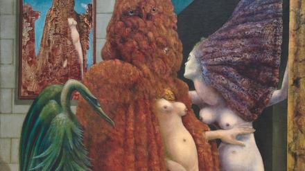 „Einkleidung der Braut“ von Max Ernst (1940).