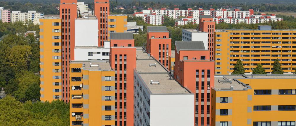 Häuser der Gesobau im Märkischen Viertel.