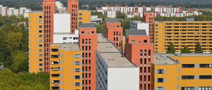 Häuser der Gesobau im Märkischen Viertel.