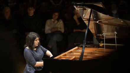 Schaghajeh Nosrati im Boulez Saal