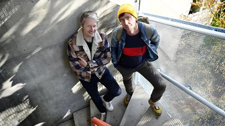 Chris Wagner, Architekt (links) und Uli Vogel, Künstler (rechts) haben das „Lovo“ ins Leben gerufen. 