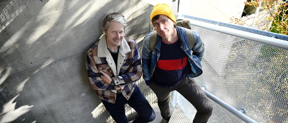 Chris Wagner, Architekt (links) und Uli Vogel, Künstler (rechts) haben das „Lovo“ ins Leben gerufen. 