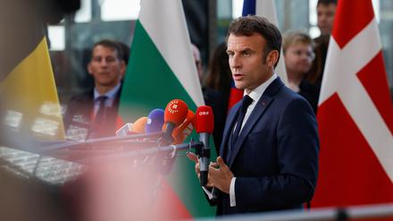 Der französische Premierminister Emmanuel Macron.