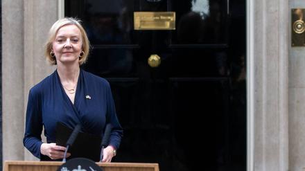  Abschiedsworte vor Downing Street 10.
