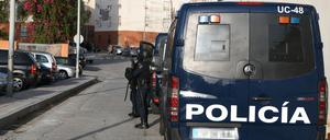 Ein spanisches Polizeiauto (Symbolbild).