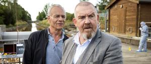 Das Duo für die Sehnsucht nach etwas TV-Harmonie in einem Meer von Verbrechen und realem Irrsinn. Die Kölner „Tatort“-Kommissare Max Ballauf (Klaus J. Behrendt, links) und Freddy Schenk (Dietmar Bär). 