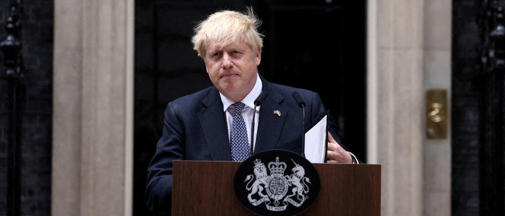 Der britische Ex-Premier Boris Johnson