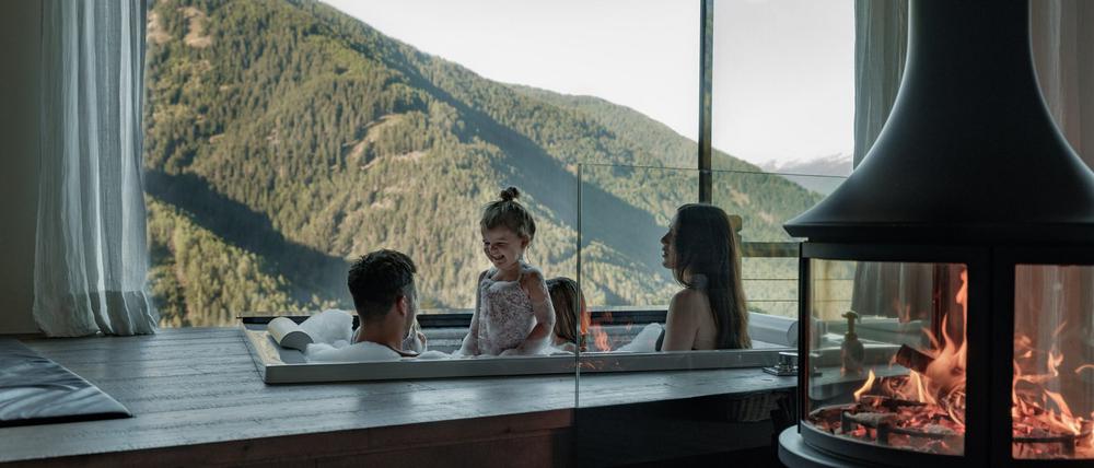 Die Luxusidee von Elternzeit: ein Aufenthalt im Hotel Sonnwies.