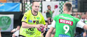 In der vergangenen Saison gewannen die Füchse und Paul Drux beide Spiele gegen Leipzig.