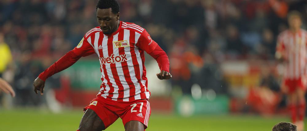 Sheraldo Becker vergab im Pokal gegen Heidenheim zwei gute Möglichkeiten. Gegen Bochum will er mit Union wieder gewohnt effizient auftreten.