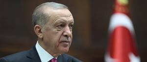 Türkischer Präsident Recep Tayyip Erdogan