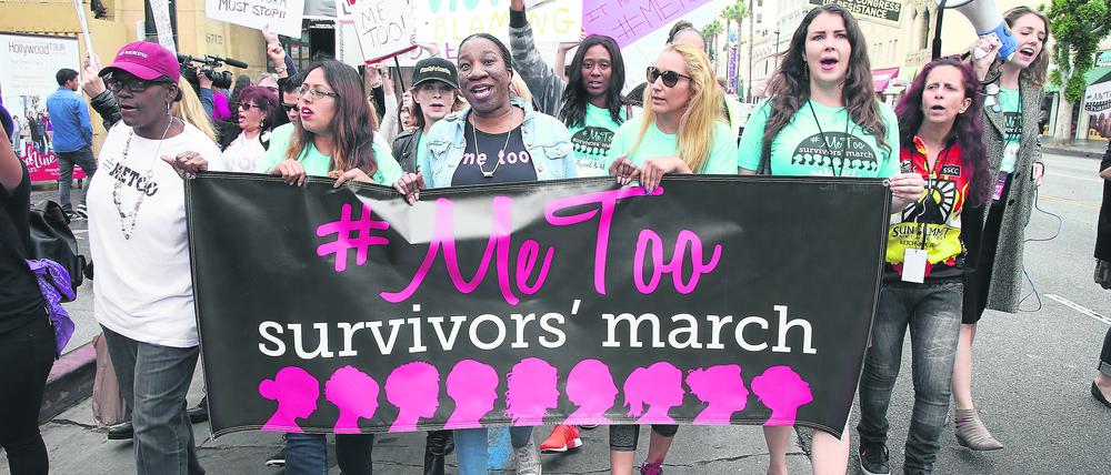 Women’s March in Hollywood, im November 2017.