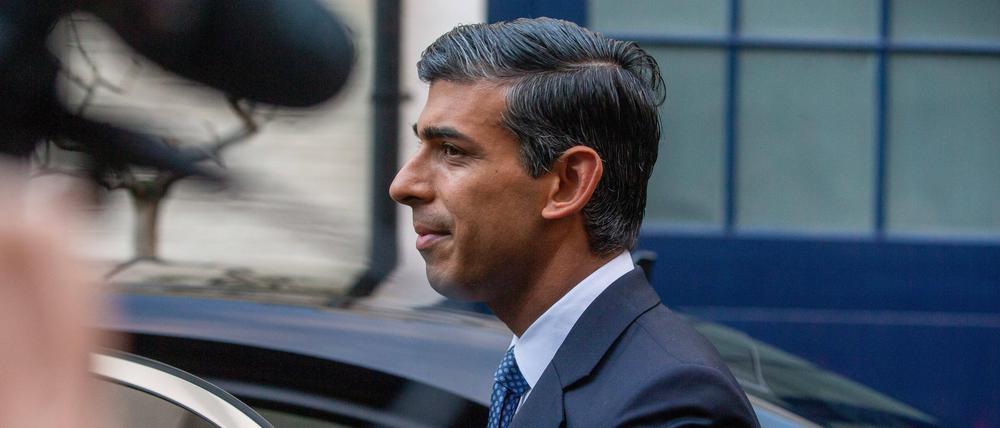 Rishi Sunak gilt als Favorit im Rennen um den Posten des Premierministers.