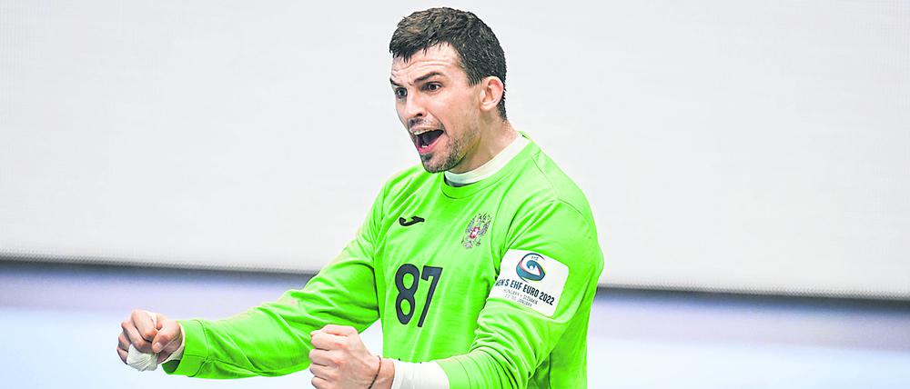 Der Russe Viktor Kireev spielt seit dieser Saison für die Füchse.